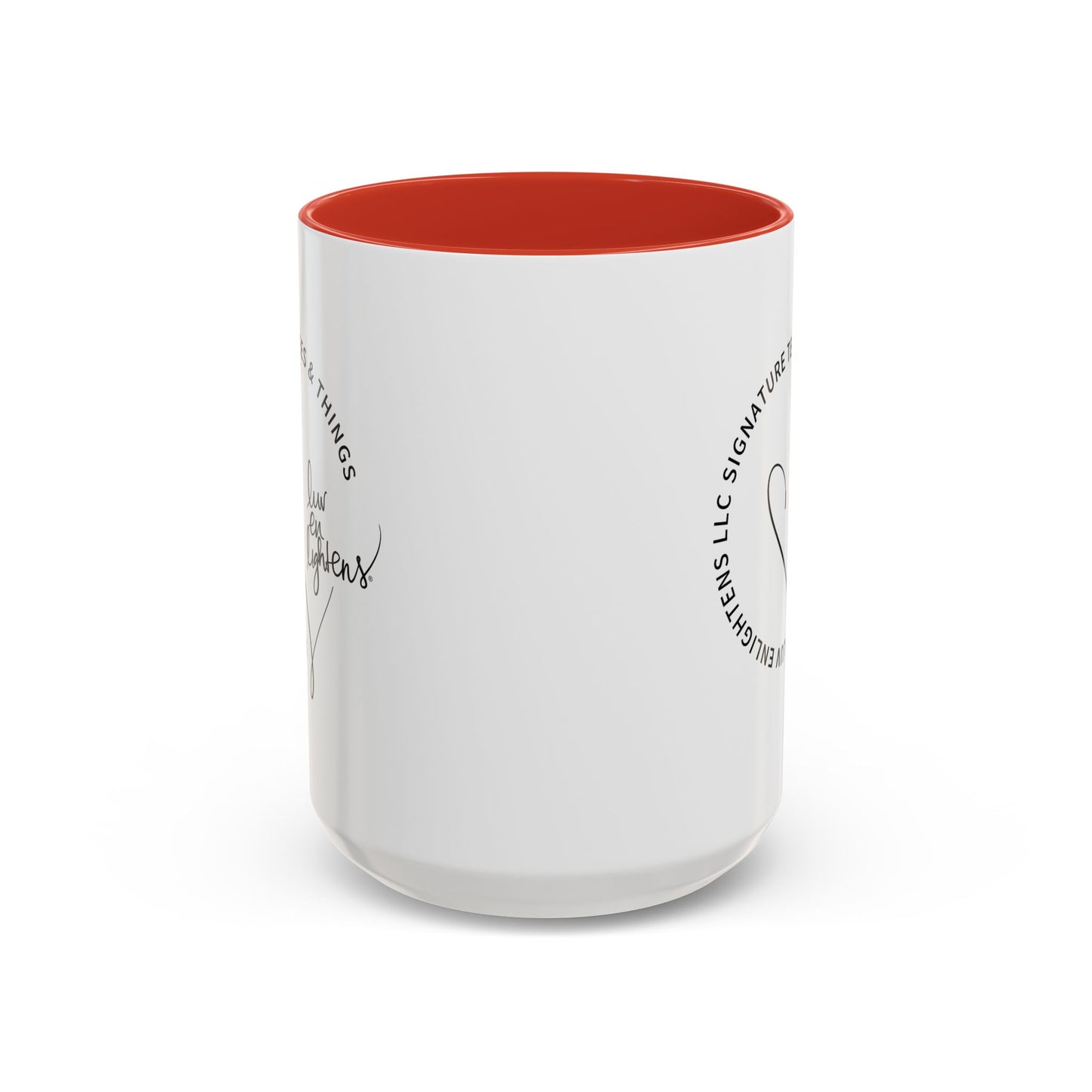 LuvEnlightens Heart & Sun Logo Mug