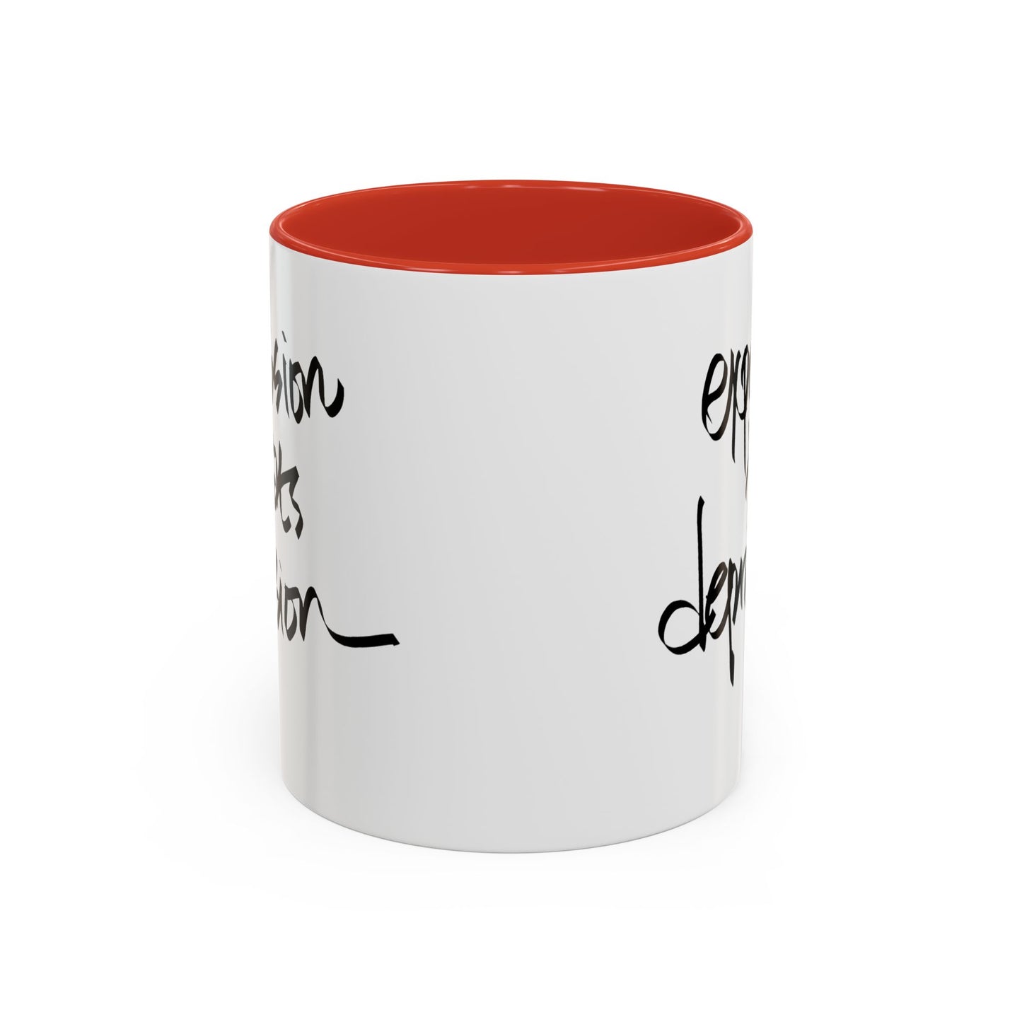 Expression Beats Depression Mug