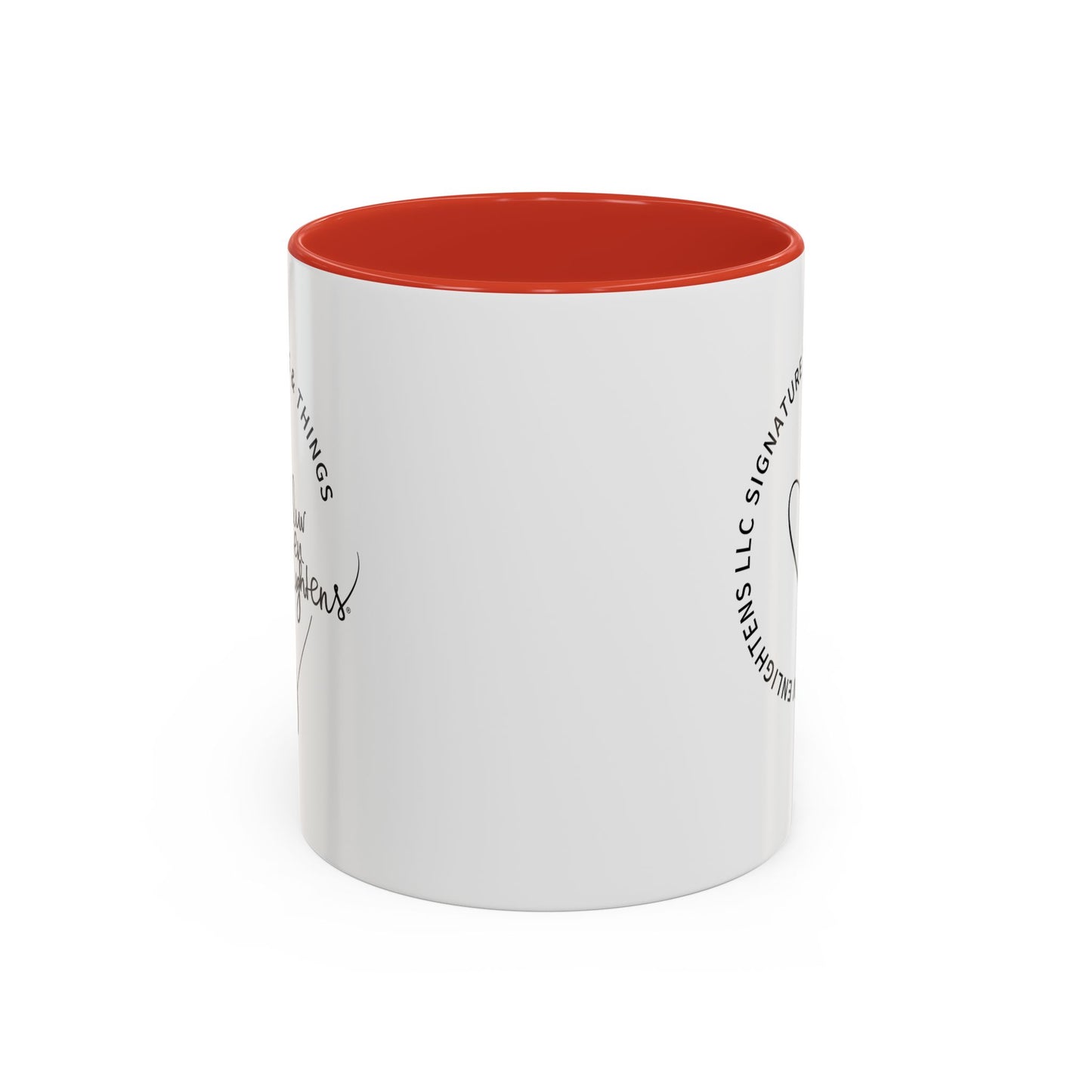 LuvEnlightens Heart & Sun Logo Mug