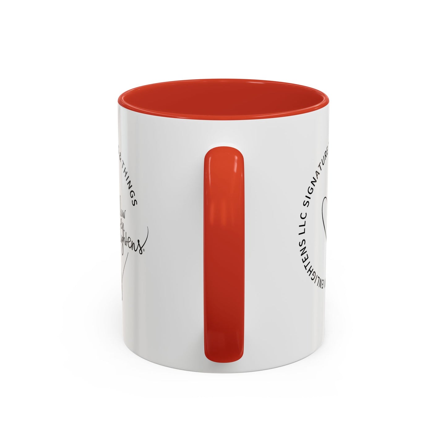 LuvEnlightens Heart & Sun Logo Mug