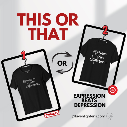 Expression Beats Depression: Old or New?