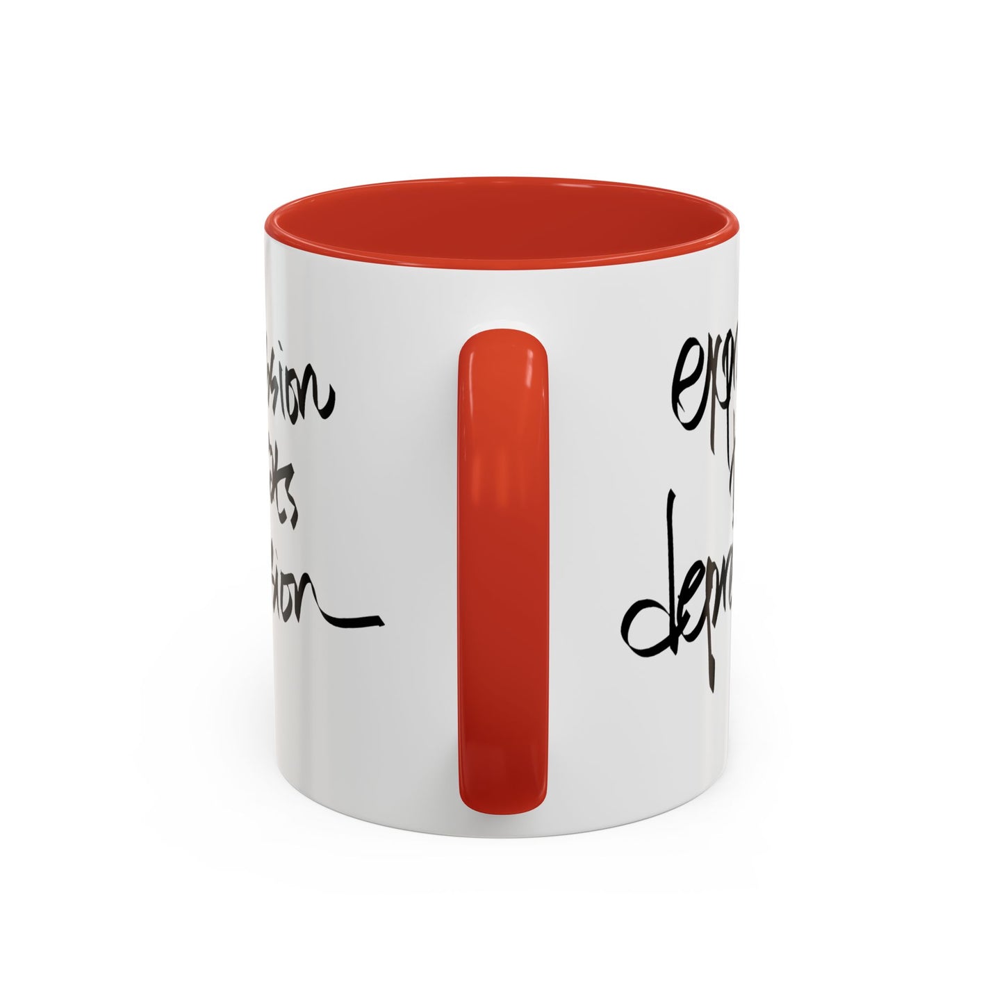 Expression Beats Depression Mug