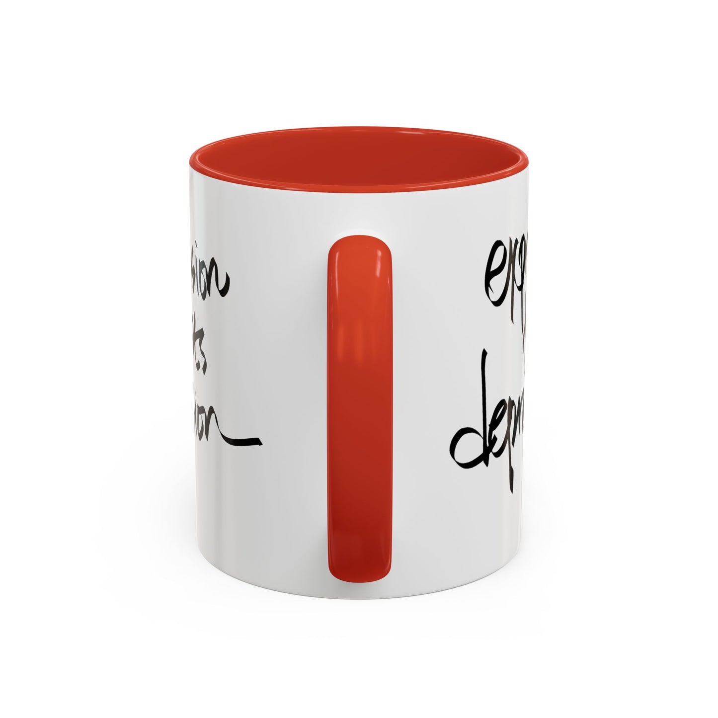Expression Beats Depression Mug