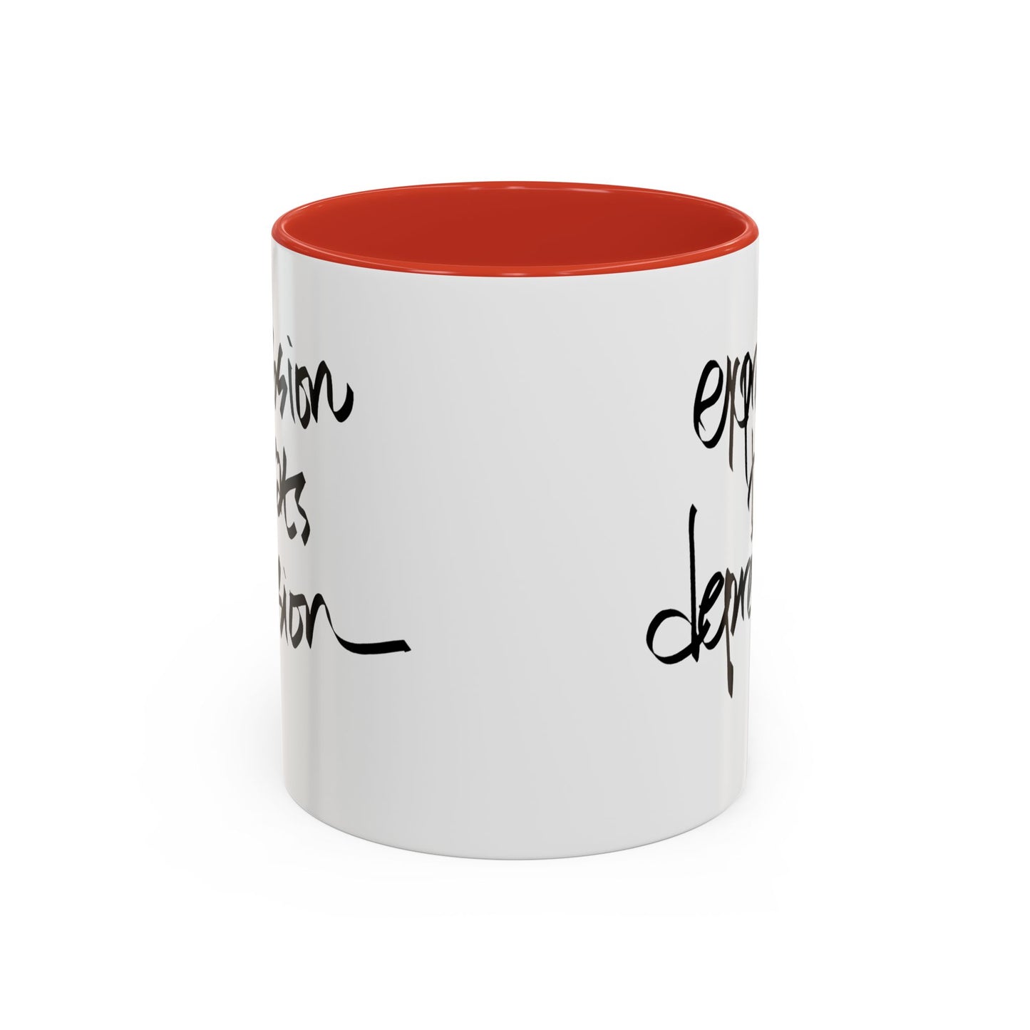 Expression Beats Depression Mug